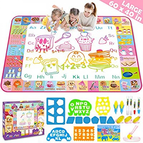 kids water drawing mat